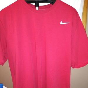 Mens Red Nike Dri Fit Tee 2XLT
